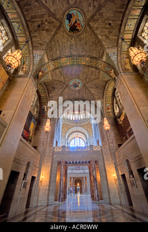 Nebraska state capitol building in Lincoln Nebraksa ca. 1960s Stock ...