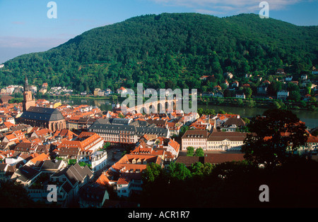 View on Heidelberg  Stock Photo