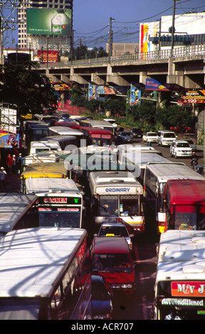 Jammed EDSA Highway Manila Philippines 5 Stock Photo - Alamy