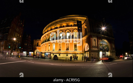 Proms Royal Albert Hall in evening night nighttime London England UK  United Kingdom GB Great Britain British Isles Europe Stock Photo