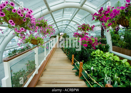 IIAC Stargarden inside ICN Incheon International Airport AREX Airport Train Station Building Seoul Korea Stock Photo