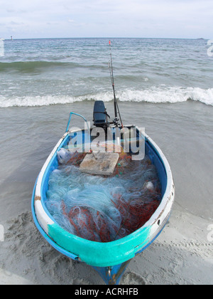 Fishing Rod Wire Ring Line Guide Attached To Rod. Stock Photo