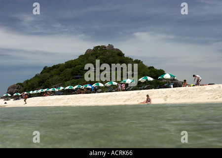 Ko Nang Yuan dive resort island Thailand Stock Photo