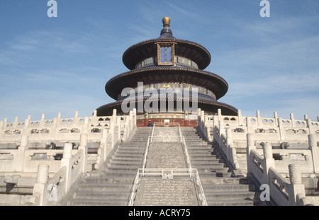 The Hall of Harvest Prayers, Qinian Dian, Beijing, China Stock Photo