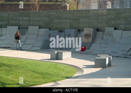 Westminster Hyde Park Corner war memorial to the Australian Armed Services Stock Photo