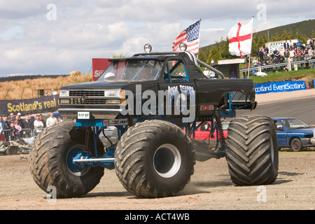 Grim Reaper monster truck at Knockhill Motorfair 2006 Stock Photo