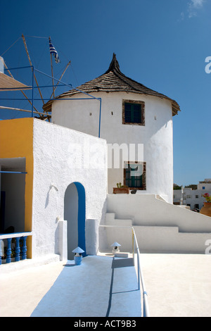 Thira Cyclades Island of Santorini Greece Europe Stock Photo