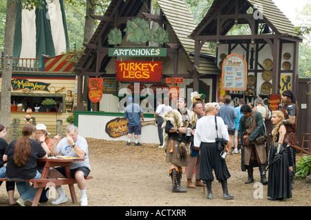 Gathering of people dressed in medieval costume Stock Photo - Alamy