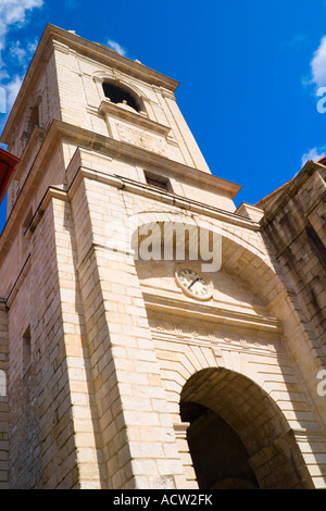 St Vincent Church in Urrugne France Stock Photo