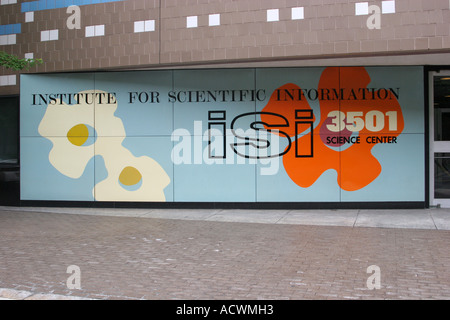 Institute for Scientific Information ISI 3501 University City Science Center Market Street Philadelphia Pennsylvania USA Stock Photo