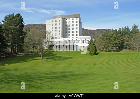 The MacDonald Four Seasons Hotel in the Highland Resort centre in Aviemore Stock Photo