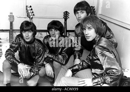 THE TROGGS UK group in 1966 from left Chris Britton, Peter Staples ...