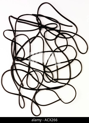 LICORICE LACES Stock Photo