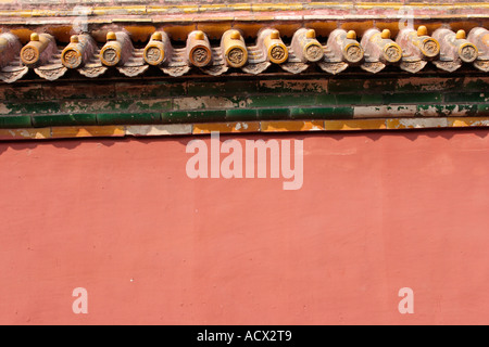 Architectual Detail Forbidden City Beijing China Stock Photo - Alamy