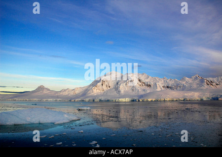 Beautiful landscape in the Antarctic peninsula Antarctica Stock Photo