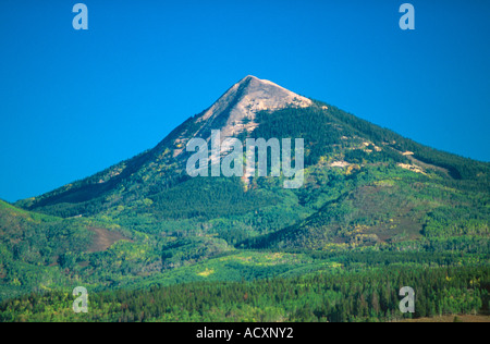 Hahn's Peak Dormant Volcano Routt County Colorado USA Stock Photo - Alamy