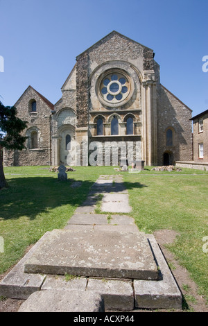 The Abbey Church of Waltham Holy Cross Waltham Abbey Essex GB UK Stock Photo