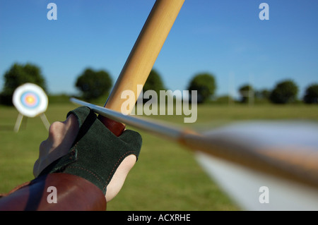 Longbow POV Stock Photo