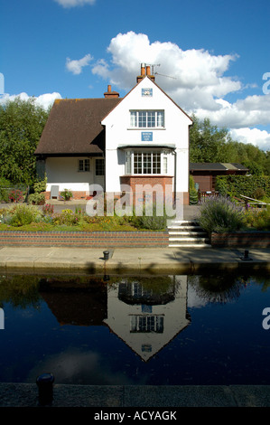 Benson Lock House, Oxfordshire, England. Stock Photo