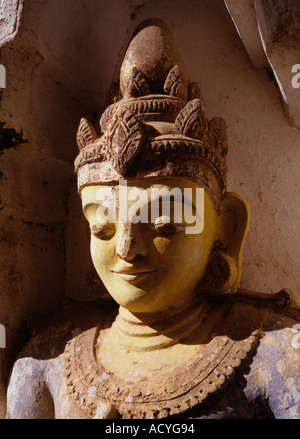 Myanmar Pagan Buddha Figure at the Ananda Temple