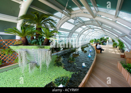 IIAC Stargarden inside ICN Incheon International Airport AREX Airport Train Station Building Seoul Korea Stock Photo