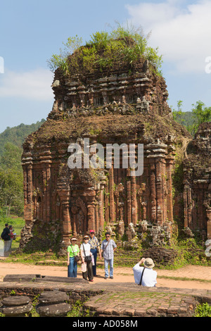 Ruins 'My Son' 'Quang Nam Da Nang Province' Vietnam Stock Photo