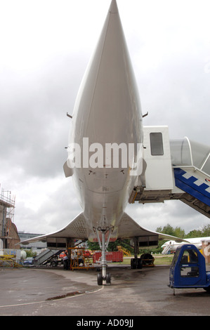 Concorde, now at Brooklands Museum Stock Photo