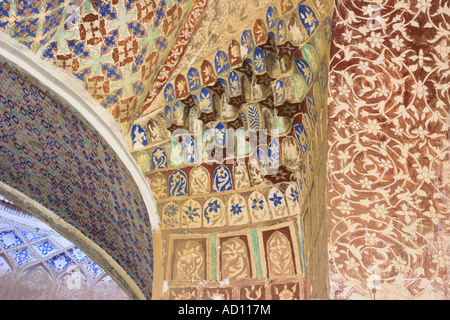 Afghanistan, Balkh (Mother of Cities), Mosque interior at the ruins of Takht-i-Pul Stock Photo