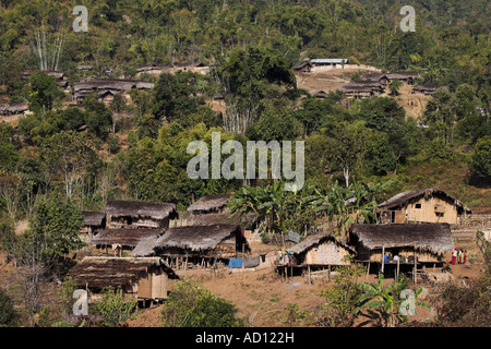 Myanmar (Burma), Sagaing Region, Lahe village Stock Photo