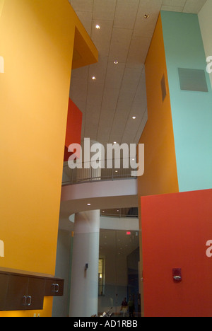 The Stata Center, MIT, Cambridge, USA, 2004. Interior. Architect: Gehry Partners Stock Photo