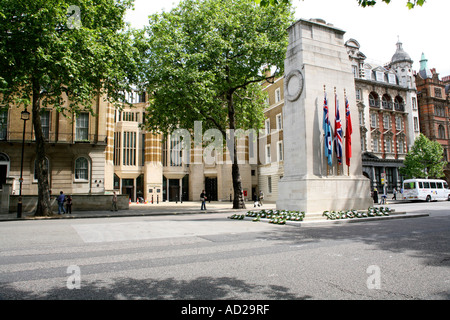 The Cenotaph, Whitehall, London England Stock Photo