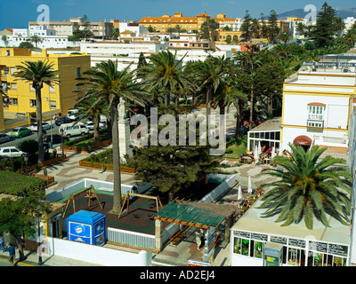 The Paseo de la Alameda in Tarifa Stock Photo