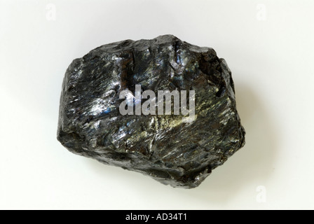 Anthracite coal, coal is a source of sulfur dioxide pollution and 'acid rain' and carbon dioxide, 'global warming' Stock Photo