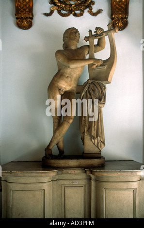 Rome Italy Capitoline Museum Statue Apollo With Lyre Stock Photo