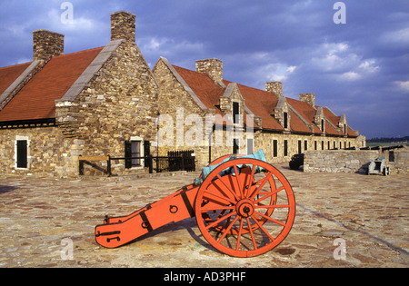 Revolutionary War Fort Ticonderoga New York Stock Photo