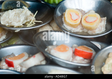 tasty treats on the streets of Hat Yai Stock Photo