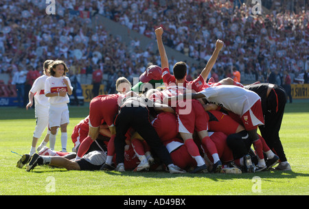 VfB Stuttgart Champion Bundesliga 2007, Stuttgart, Baden-Wuerttemberg, Germany Stock Photo