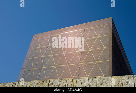 Jewish synagogue at Jakobsplatz in Munich downtown, Bavaria, Germany Stock Photo