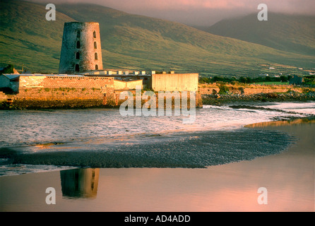 Old mill before restoration Blennerville Kerry Eire circa 1973 Stock Photo