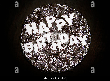 A birthday cake Stock Photo