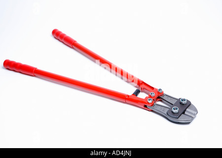 A pair of bolt cutters Stock Photo