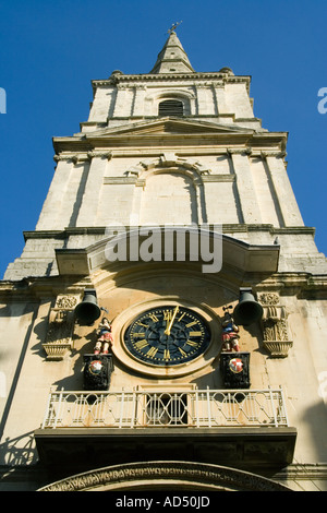 Christ Church with St Ewen and St George in Bristol City Centre Stock Photo