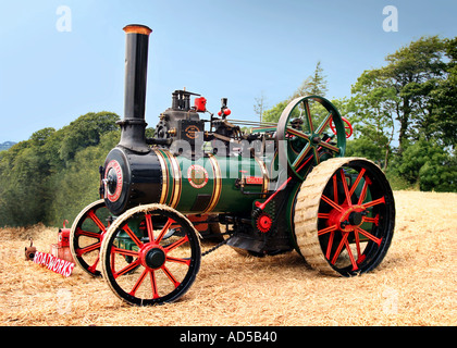 Steam Traction Engine Circa 1900 Stock Photo