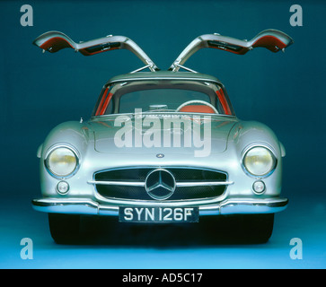 1957 Mercedes Benz 300 SL Gullwing Stock Photo