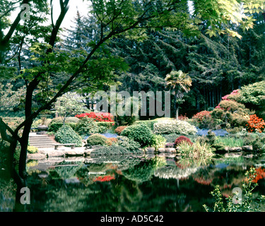 Shore Acres State Park near Charleston and Coos Bay on the Southern Oregon Coast Stock Photo