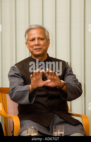 2006 Nobel Peace Prize laureate Muhammad Yunus Stock Photo