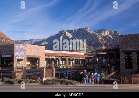 Sinagua Plaza, Sedona, Arizona Stock Photo