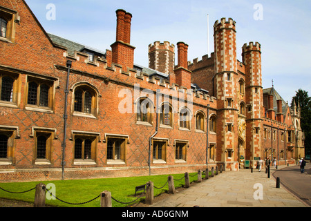 St Johns College Cambridge England Stock Photo