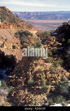 Mingus Mountain, Near Jerome, Arizona Stock Photo