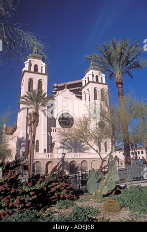 St Mary's Basilica, Phoenix, Arizona Stock Photo